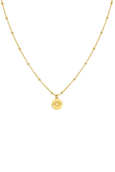 Κολιέ Χρυσό 14Κ SeeK for Gold Chic Boho Eye
