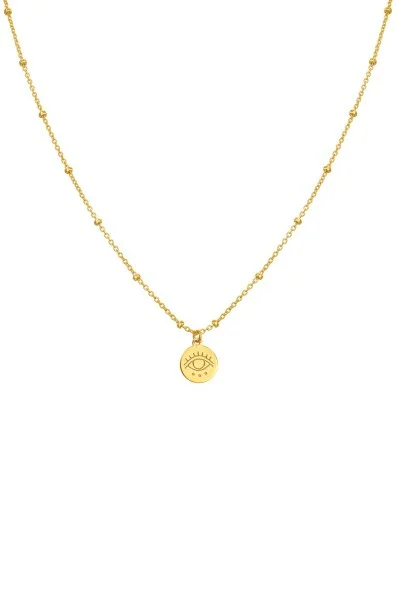 Κολιέ Χρυσό 14Κ SeeK for Gold Chic Boho Eye