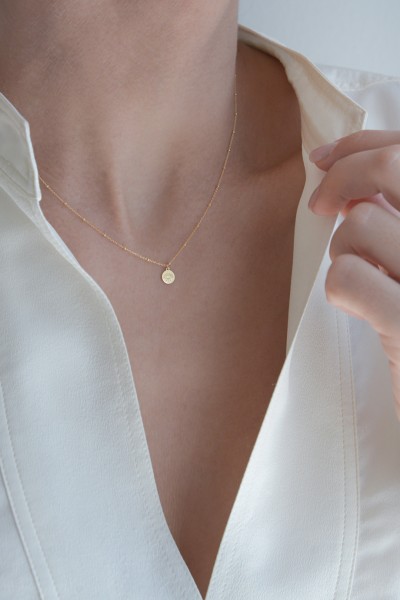 Κολιέ Χρυσό 14Κ SeeK for Gold Chic Boho Eye