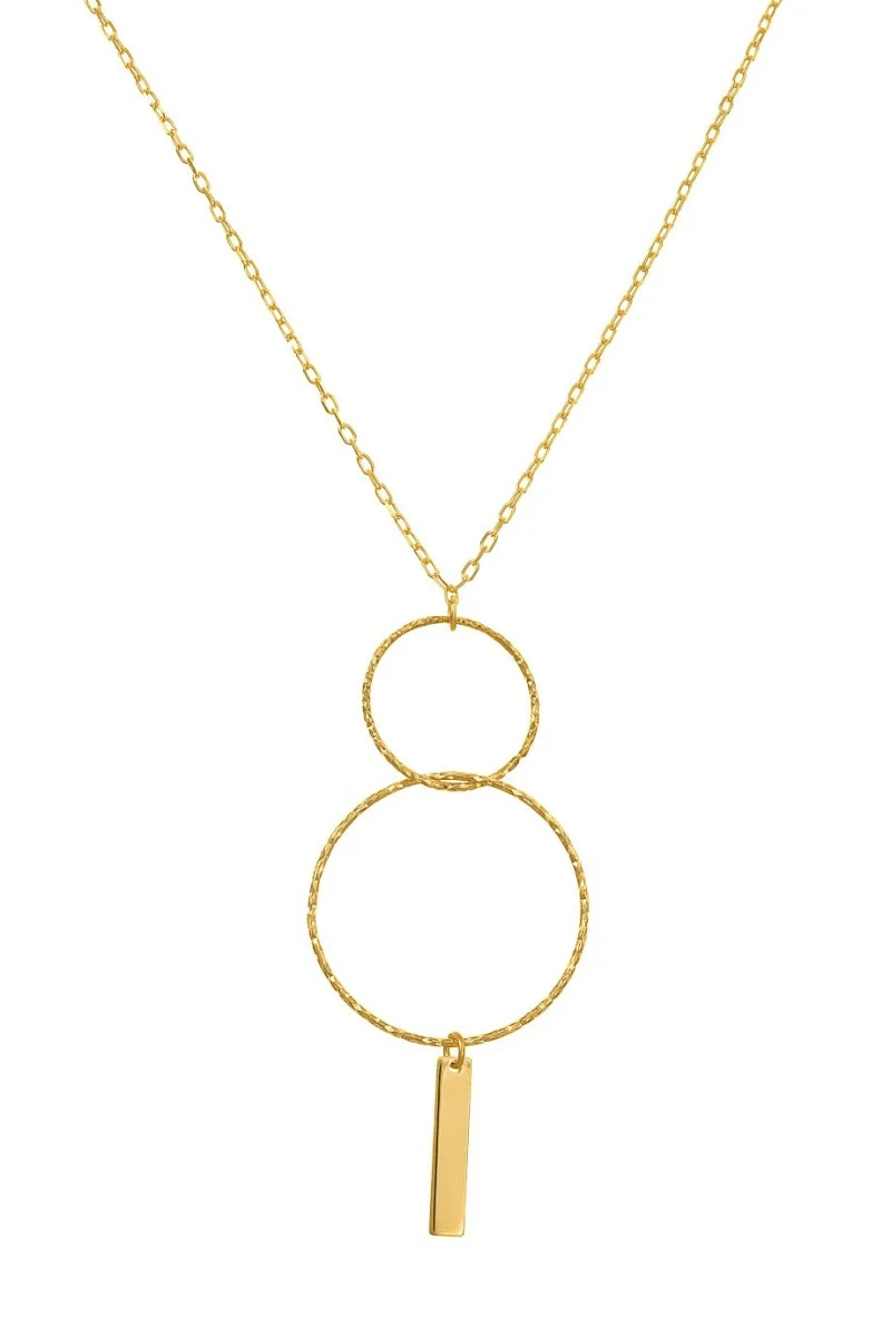 Κολιέ Χρυσό 14Κ SeeK for Gold Circle Line