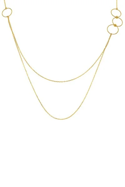 Κολιέ Χρυσό 14Κ SeeK for Gold Circle Fall
