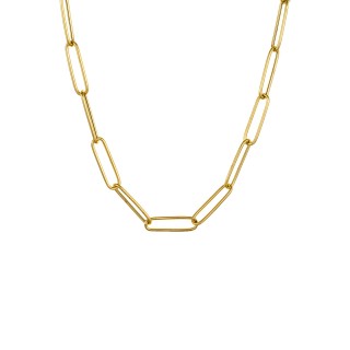 Κολιέ Χρυσό 14Κ Blogger Style Long Elite 5890 50cm