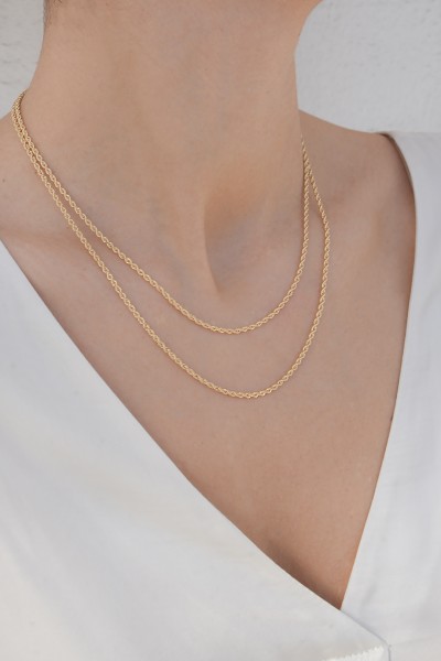 Κολιέ Χρυσό 14Κ SeeK for Gold Yellow Trouble