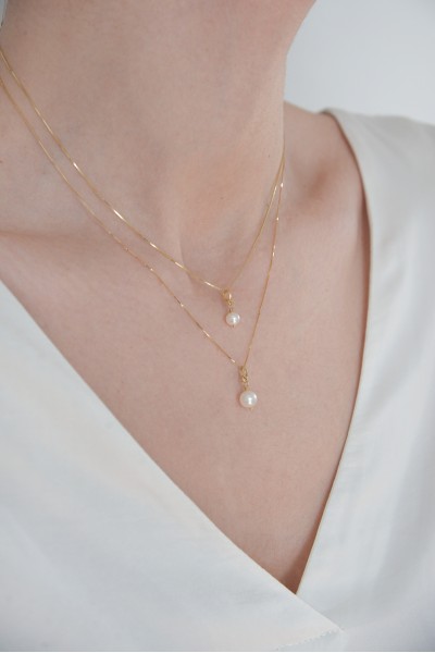 Κρεμαστό Χρυσό 14Κ Μαργαριτάρι Big