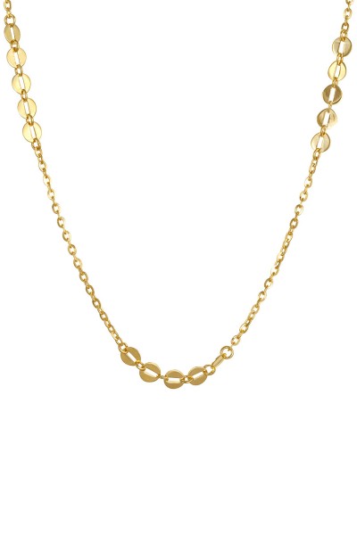 Κολιέ Χρυσό 14Κ Fashion Circles