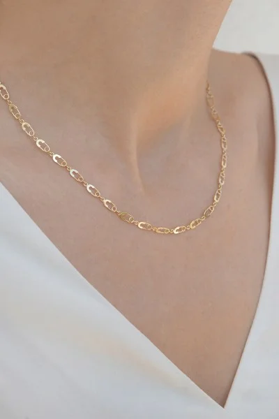 Κολιέ Χρυσό 14Κ Blogger Style 6237