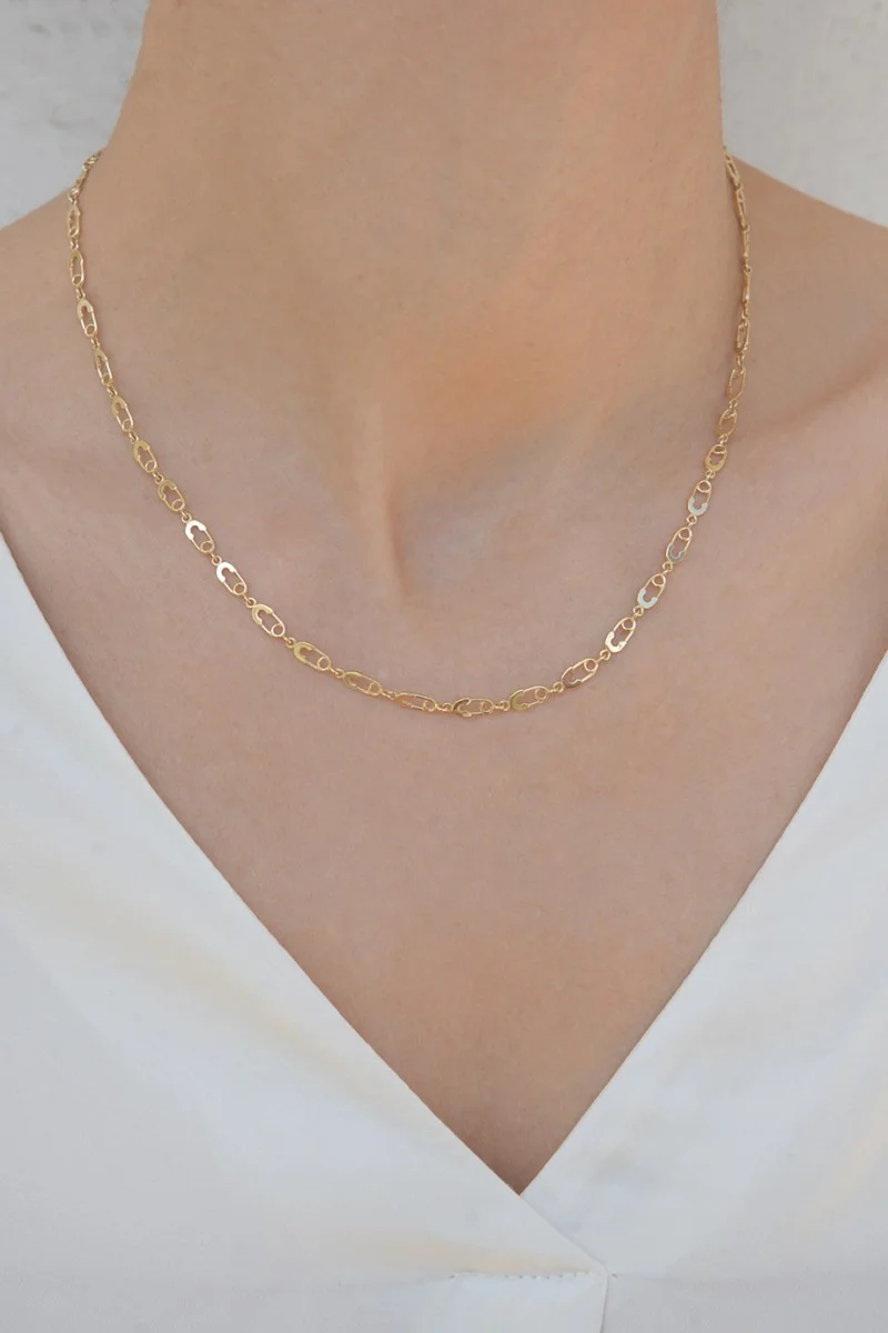 Κολιέ Χρυσό 14Κ Blogger Style 6237