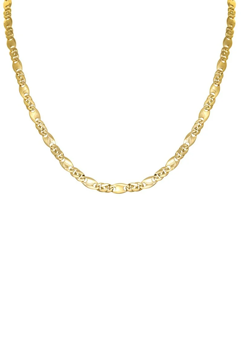 Κολιέ Χρυσό 14Κ Shiny Blogger Style 6393 55cm