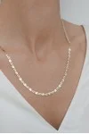 Κολιέ Χρυσό 14Κ Shiny Blogger Style 6393 55cm
