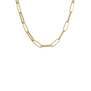 Κολιέ Χρυσό 14Κ Blogger Style 6455
