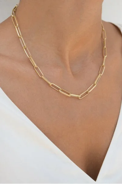 Κολιέ Χρυσό 14Κ Blogger Style 6455