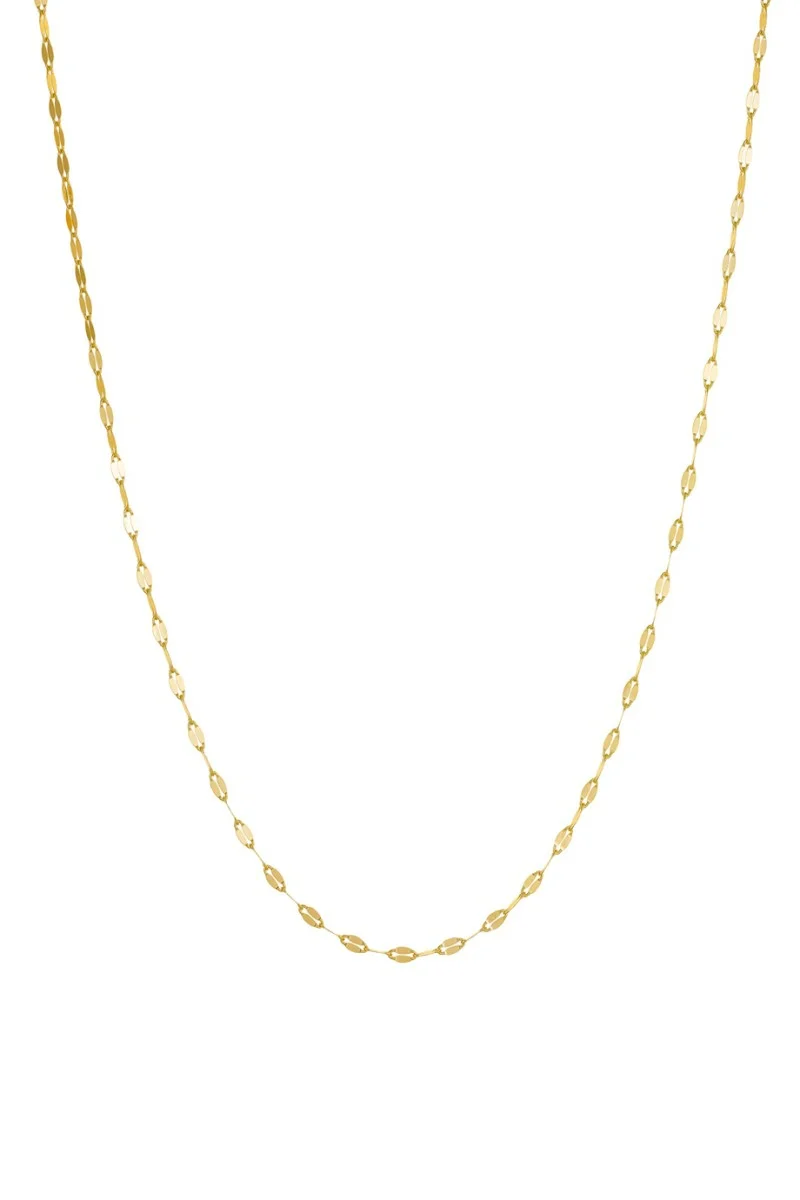 Κολιέ Χρυσό 14Κ SeeK for Gold Shiny Trouble Small 50cm