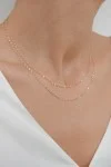 Κολιέ Χρυσό 14Κ SeeK for Gold Shiny Trouble Small 50cm