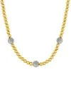 Κολιέ Χρυσό 14Κ Bead It Shine Elite 6648