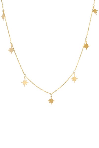 Κολιέ Χρυσό 14Κ SeeK for Gold Star Blossom