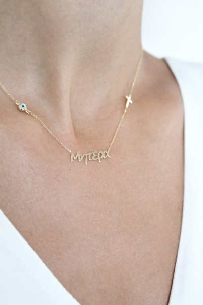 Κολιέ Χρυσό 14Κ Μητέρα