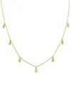 Κολιέ Lumière Χρυσό 14Κ SeeK for Gold Bling Drops