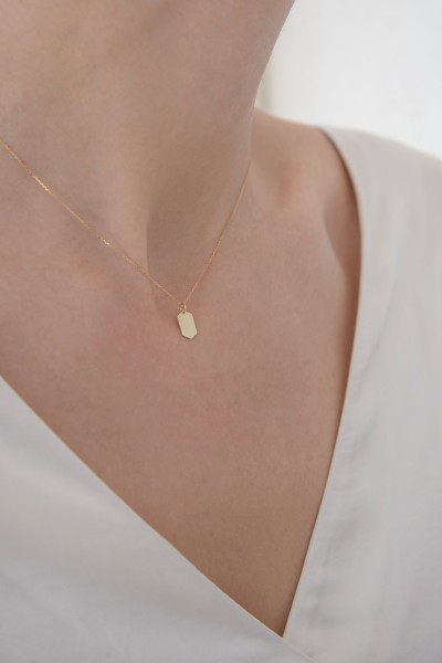 Κολιέ Χρυσό 14Κ Label It 6191