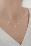 Κολιέ Χρυσό 14Κ Shiny Dots 6192