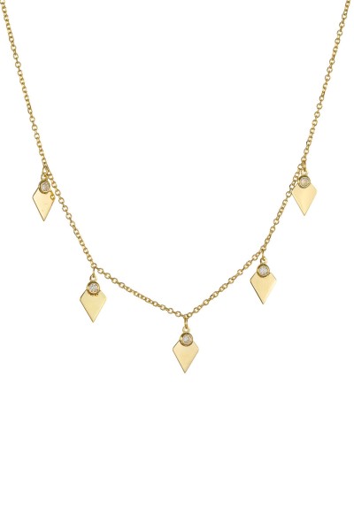 Κολιέ Χρυσό 14Κ SeeK for Gold Aztec Drops