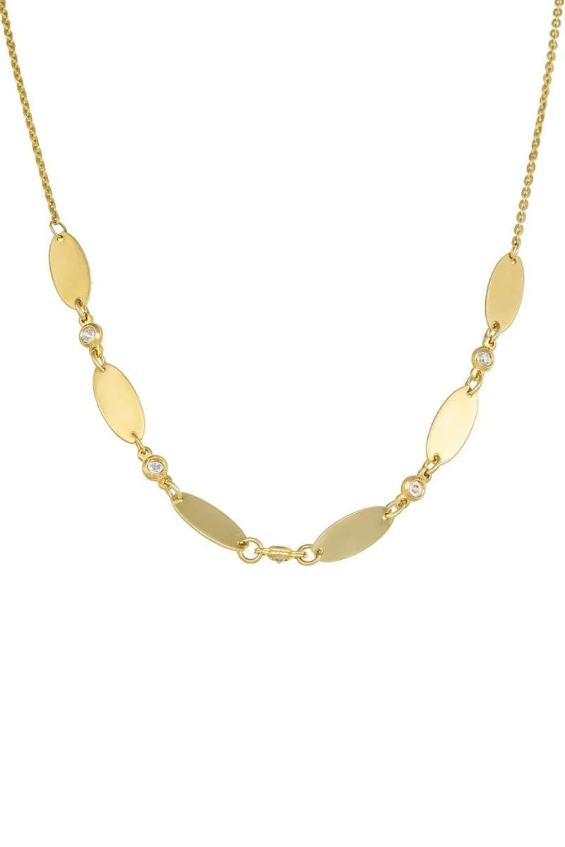 Κολιέ Χρυσό 14Κ SeeK for Gold Ovals