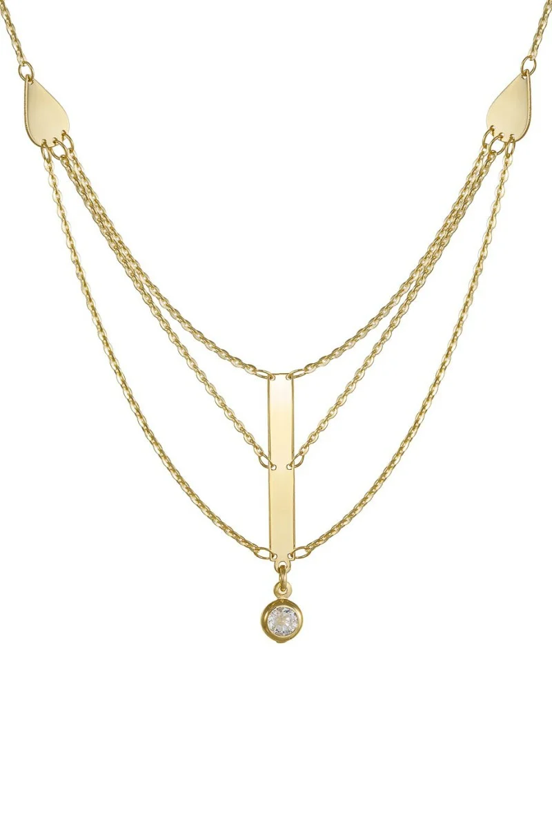 Κολιέ Χρυσό 14Κ SeeK for Gold Osiris