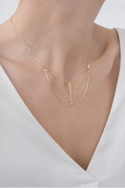 Κολιέ Χρυσό 14Κ SeeK for Gold Osiris