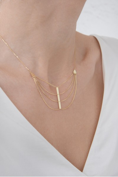 Κολιέ Χρυσό 14Κ SeeK for Gold Osiris