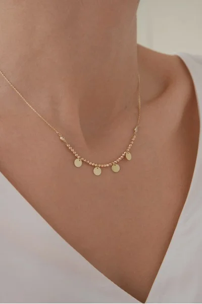 Κολιέ Χρυσό 14Κ Dolce Vita Dots