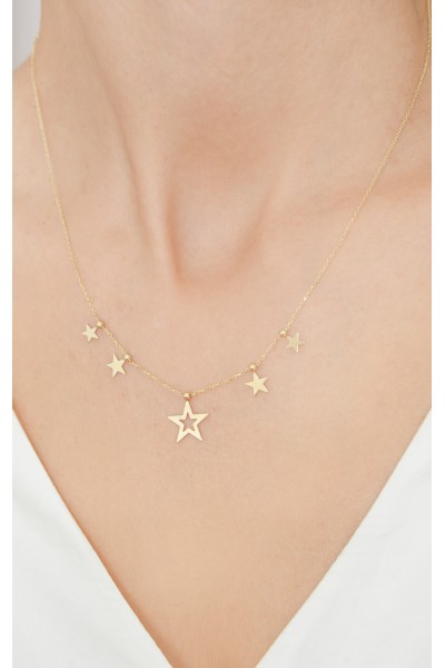 Κολιέ Χρυσό 14Κ All Star