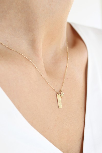 Κολιέ Χρυσό 14Κ I You