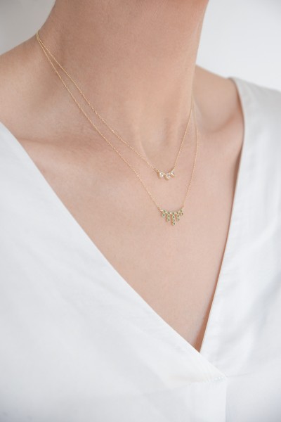 Κολιέ Χρυσό 14Κ Glam Line