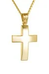 Σταυρός Βάπτισης Χρυσός 14Κ Λουστρέ 5309