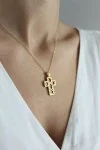 Σταυρός Βάπτισης Χρυσός 14Κ Σφυρήλατος 4331