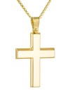 Σταυρός Βάπτισης Χρυσός 14Κ Minimal 6376