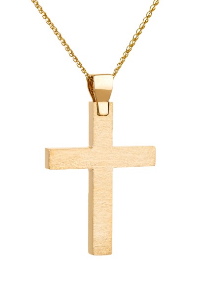 Σταυρός Βάπτισης Χρυσός 14Κ Ματ 4391