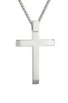 Σταυρός Βάπτισης Λευκόχρυσος 14Κ Minimal 6698