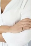 Δαχτυλίδι Ροζ Χρυσό 14Κ Star Shine
