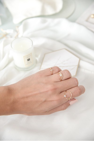 Δαχτυλίδι Χρυσό 14Κ Smile