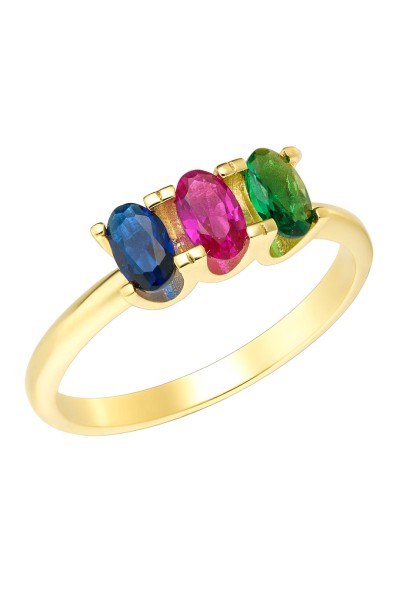 Δαχτυλίδι Χρυσό 14Κ Colours