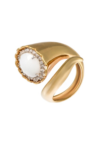 Δαχτυλίδι Χρυσό 14Κ Φίδι Elegant