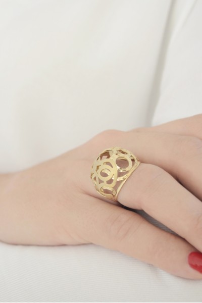 Δαχτυλίδι Χρυσό 14Κ Lady Bomb