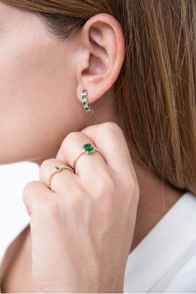 Δαχτυλίδι Χρυσό 14Κ Colour Bubbles