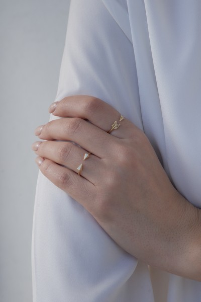 Δαχτυλίδι Χρυσό 14Κ Βέλος