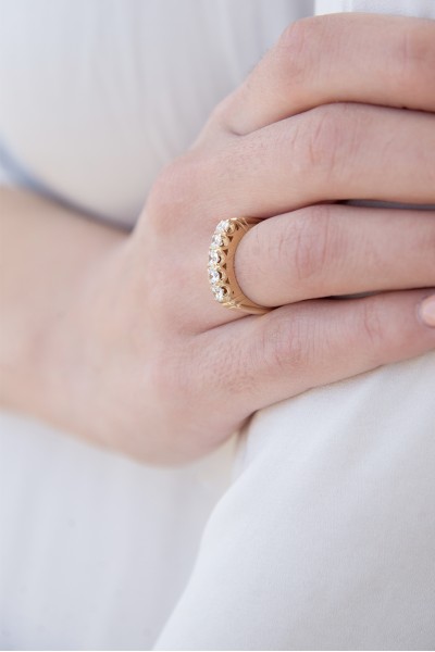 Δαχτυλίδι Χρυσό 14Κ Σειρέ Elite