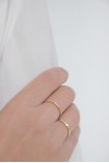 Δαχτυλίδι Χρυσό 14Κ Minimal Line