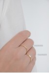 Δαχτυλίδι Χρυσό 14Κ Minimal Line