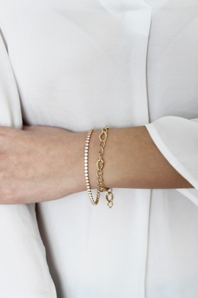 Βραχιόλι Χρυσό 14Κ Ριβιέρα Elite