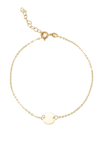 Βραχιόλι Χρυσό 14Κ Κύκλος