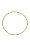 Βραχιόλι Χρυσό 14Κ Dolce Vita Double Sparkle 4471